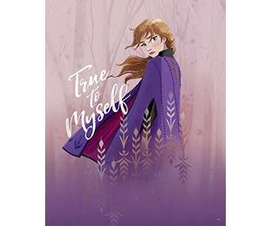 Komar Disney Frozen Anna True to Myself - Cuadro Decorativo para habitación de niños, decoración artística, sin Marco, WB076-40x50 cm, tamaño: 40 x 50 cm (Ancho x Alto)