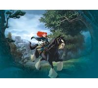 Komar Disney IADX8-002 Merida Riding - Papel pintado para pared, 400 x 280 cm (ancho x alto)