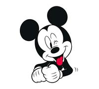Komar Disney Wandbild Von Cuadro de Pared, Papel, Negro, Blanco, 70L x 50B cm