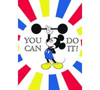 Komar Disney Wandbild Von fotomural, carbón, 70L x 50B cm