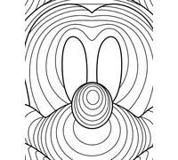 Komar Disney Wandbild Von fotomural, Negro, Blanco, 40 x 50 cm