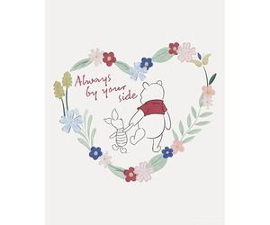 Komar Disney Winnie the Pooh Always by your Side - Cuadro decorativo para pared (40 x 50 cm), diseño de Winnie the Pooh