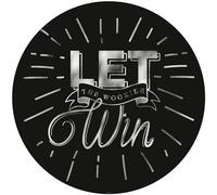 Komar Dot DD1-024 - Papel pintado fotográfico redondo y autoadhesivo (fieltro, diámetro de 125 cm), diseño de Star Wars Wookie Win