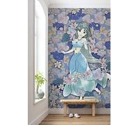 Komar DX4-079 Jasmin Colored Flowers - Papel pintado fotográfico (200 x 280 cm, ancho de 50 cm), diseño de flores
