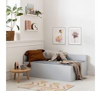 Komar - Floral Delights - 2 marcos de fotos de madera con 2 tipos de póster de 30 x 40 cm cada uno, decoración para el dormitorio, el salón.