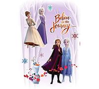 Komar Frozen 14058h - Adhesivo decorativo para pared (50 x 70 cm), diseño de Believe in The Journey