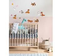 Komar Graz Design - Adhesivo decorativo para pared (30 x 30 cm, 2 láminas), diseño de jardín de infantes de Playful