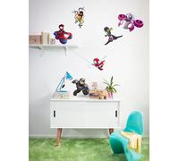 Komar Graz Design - Adhesivo decorativo para pared, diseño de Spidey and His Amazing Friends Chasing, tamaño 50 x 70 cm, multicolor