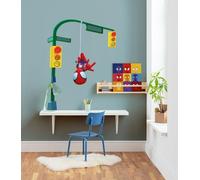 Komar Graz Design - Adhesivo decorativo para pared, diseño de Spidey and His Amazing Friends Lamp Swing (50 x 70 cm), multicolor