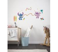 Komar Graz Design - Adhesivo decorativo para pared, diseño de Stitch Aloha, tamaño 50 x 70 cm, multicolor