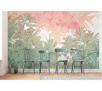 Komar HX8-054 Non-Woven photomural, Green/Rose