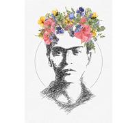 Komar Leticia Fineline - Póster de pared (50 x 70 cm), diseño de leticia fineline