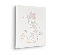 Komar Lienzo decorativo para habitación infantil (40 x 40 cm), diseño de Minnie Mouse de Disney, color rosa