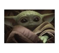 Komar Mandalorian The Child Cute Face - Tamaño: 70 x 50 cm Póster de Star Wars (sin marco)