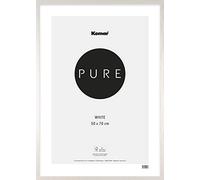 Komar Marco de Fotos de Madera, 50 x 70 cm, con Cristal acrílico de Alta Transparencia, Blanco