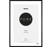 Komar Marco de Fotos de Madera, Negro, 50 x 70 cm, con Cristal acrílico Altamente Transparente, Color