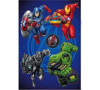 Komar Marvel 14071h - Adhesivo Decorativo para Pared (50 x 70 cm, 5 Unidades), diseño de Los Vengadores