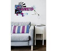Komar Marvel Avenger 14086h - Adhesivo Decorativo para Pared (50 x 70 cm, Ancho x Alto), diseño de Hawkeye