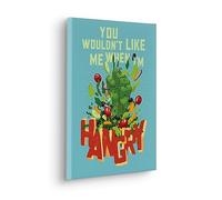 Komar Marvel Hangry - Cuadro en bastidor, tamaño 30 x 40 cm, para habitación infantil, diseño de Hangry