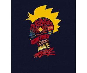 Komar Marvel IADX5-063 - Papel pintado fotográfico (fieltro, 250 x 280 cm), diseño de Capitán Marvel, color blanco