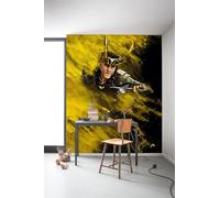 Komar Marvel - Papel pintado fotográfico para habitación infantil (200 x 250 cm), diseño de loki amarillo