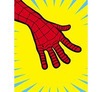 Komar Marvel PowerUp Spider-Man - Cuadro decorativo para pared (40 x 50 cm), diseño de Spiderman