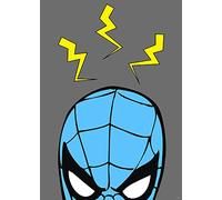 Komar Marvel PowerUp Spider-Man Sense - Cuadro decorativo para pared (50 x 70 cm), diseño de Spiderman
