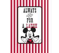 Komar Mickey Mouse Laugh - Tamaño: 50 x 70 cm Póster de pared (sin marco)