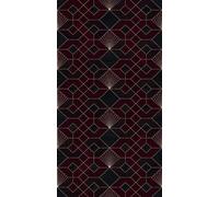 Komar - Mural Coquilles Rouges Komar 150 (ancho) x 280 (alto) cm.