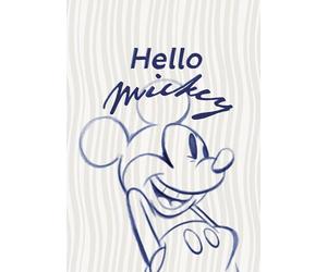 Komar Mural de Disney Mickey Mouse Hello - Tamaño 50 x 70 cm - Decoración para habitación infantil
