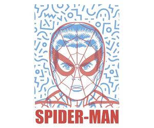 Komar Mural de pared de Marvel Spider-Man Face - Tamaño 50 x 70 cm - Decoración para habitación infantil
