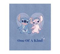 Komar Mural de pared Stitch One of a Kind de Disney, tamaño 40 x 50 cm, impresión artística, póster infantil, color azul