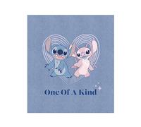 Komar Mural de pared Stitch One of a Kind de Disney, tamaño 50 x 70 cm, impresión artística, póster infantil, color azul