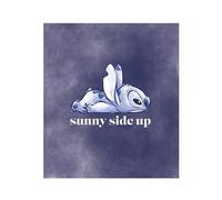 Komar Mural de pared Stitch Sunny Side Up - Tamaño 50 x 70 cm - Disney - Póster para habitación infantil