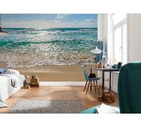 Komar Mural Fotográfico 12x8.33 ft Papel Tapiz Playa Azul