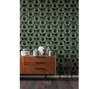 Komar - Mural Paon Vert Komar 200 (ancho) x 280 (alto) cm.