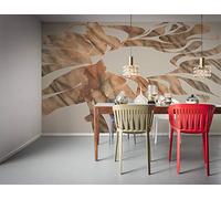 Komar Papel pintado fotográfico de fieltro AUTUMN LEAVES 400 x 250 cm (ancho x alto), papel pintado para dormitorio, salón, pasillo, diseño, decoración, decoración de pared