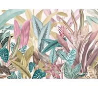 Komar Papel pintado fotográfico de fieltro Mathilda, tamaño 350 x 250 cm, ancho de 50 cm, papel pintado, habitación de ovejas, sala de estar