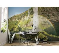 Komar Papel pintado fotográfico de fieltro Power of Iceland, XXL, decoración, naturaleza, paisaje, dormitorio, salón, oficina, pasillo | tamaño 450 x 280 cm (ancho x alto) | SHX9-072, multicolor