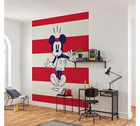 Komar Papel pintado fotográfico de Mickey Vibrant de fieltro, tamaño 200 x 250 cm (ancho x alto) - Disney - Papel pintado infantil