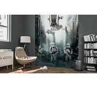 Komar Papel pintado fotográfico de Star Wars Imperial Forces | 200 x 250 cm | Papel pintado, decoración de pared, rebeldes, habitación infantil, 001-DVD2, multicolor