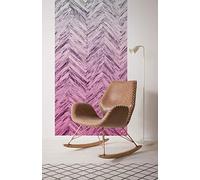 Komar Papel pintado fotográfico de vellón HERRINGBONE, 100 x 250 cm (ancho x alto), papel pintado para dormitorio, salón, pasillo, diseño, decoración, decoración de pared,