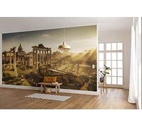 Komar Papel pintado fotográfico Forum Romanum, XXL, decoración, naturaleza, paisaje, dormitorio, salón, oficina, pasillo | Tamaño 500 x 280 cm (ancho x alto) | SHX10-047, multicolor