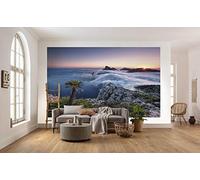 Komar Papel pintado fotográfico Island Paradise, XXL, decoración, naturaleza, paisaje, dormitorio, salón, oficina, pasillo | tamaño 450 x 280 cm (ancho x alto) | SHX9-049, multicolor