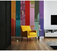 Komar Papel pintado fotográfico no tejido, colores variados, tamaño 200 x 250 cm, papel pintado, decoración de pared, salón, dormitorio, oficina