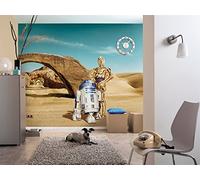 Komar Papier Fototapete - Star Wars Lost Droids - Größe 368 x 254 cm