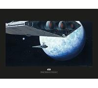 Komar Póster de Star Wars Classic RMQ Hoth Orbit - Tamaño: 70 x 50 cm (sin marco)