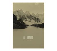 Komar PURE Boutique - Póster de Word Lake In Motion Sand (50 x 70 cm)