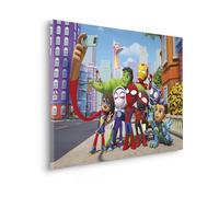 Komar Pyramid International - Lienzo decorativo (90 x 60 cm), diseño de Spidey and His Amazing Friends