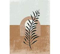 Komar Pyramid International Silence Full Moon - Póster decorativo (30 x 40 cm), diseño de luna llena